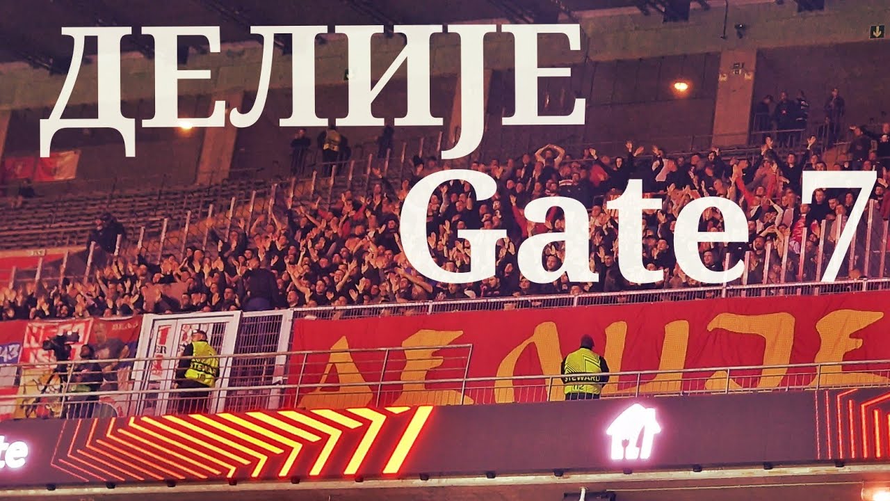 Delije & Gate 7 together in Braga