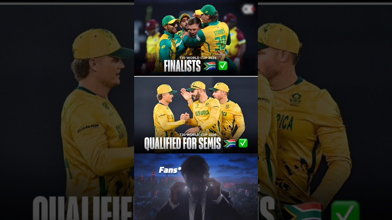 SA Becomes The Second Team To Qualify For Semi finals In T20 WC 2026 🇿🇦🏆