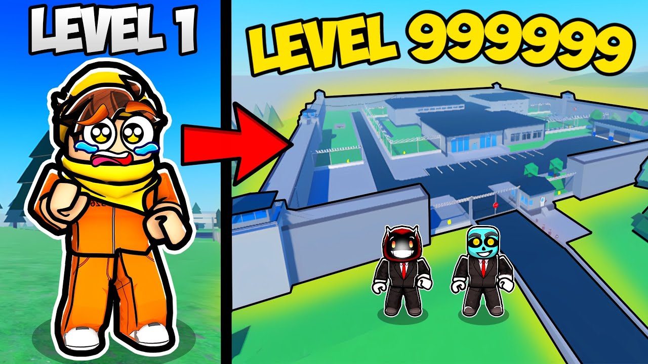 NOOB To PRO In ROBLOX'S MAX SECURITY PRISON...