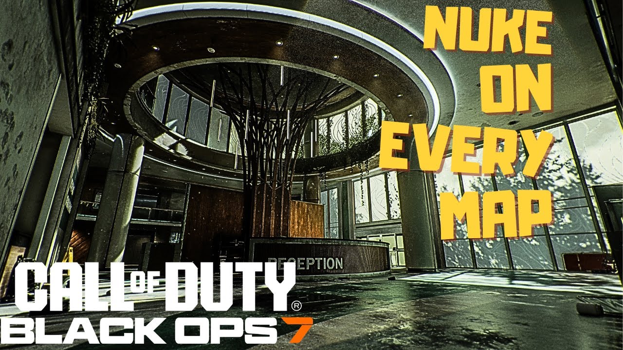 Black Ops 7: Nuke on EVERY map | Paranoia 