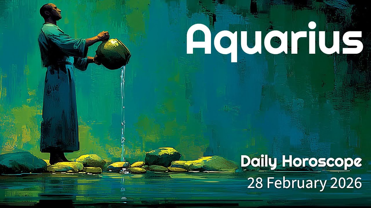 Aquarius Daily Horoscope – 28 February 2026