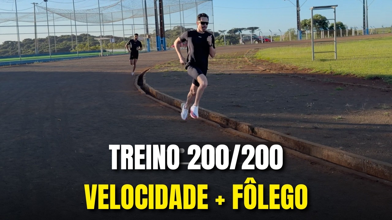 Treino 200/200: Como Desenvolver Velocidade e Fôlego ao Mesmo Tempo