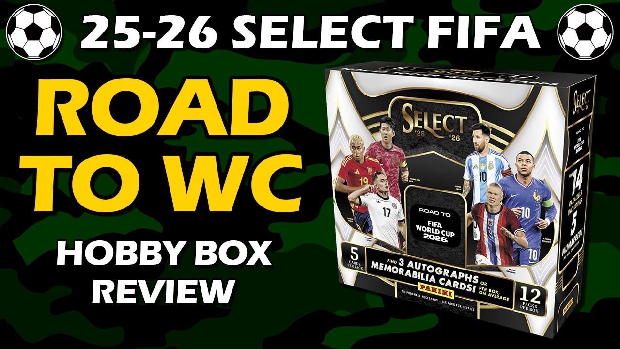 Обзор коллекционного набора 2025-26 Panini Select Road to FIFA World Cup
