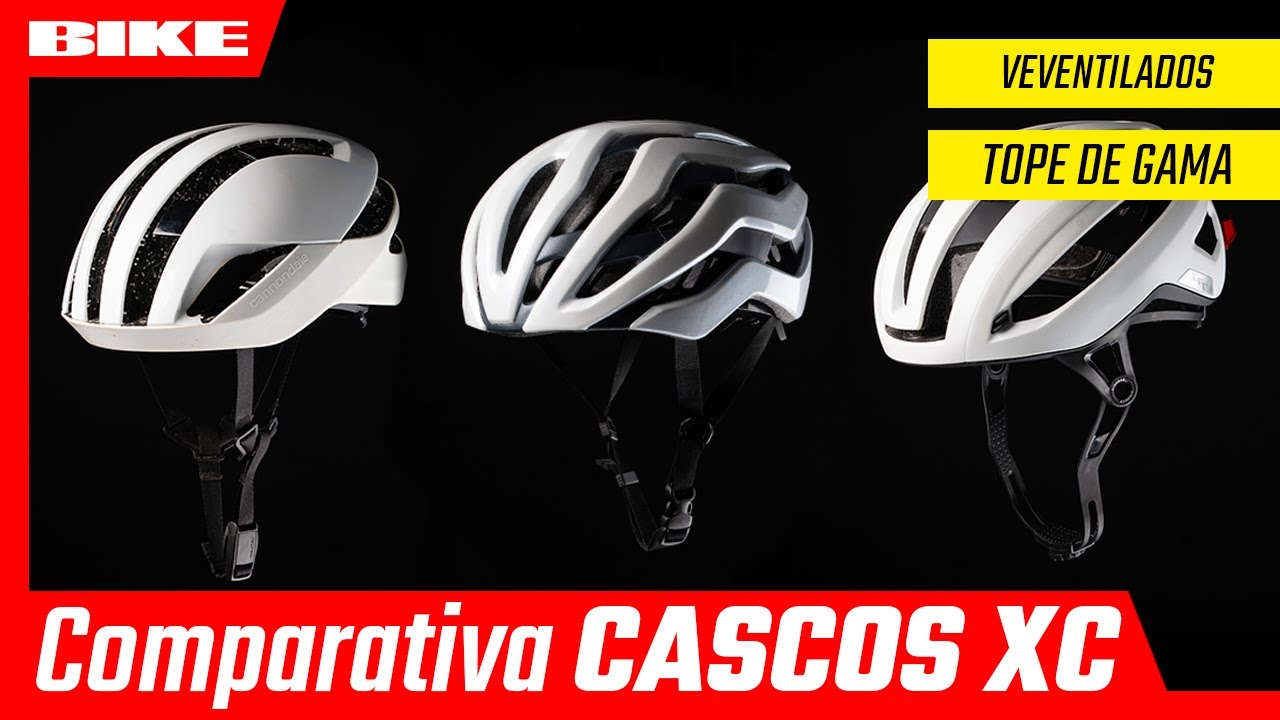 6 cascos Top XC de fabricantes de bicis. CANNONDALE/CANYON/GIANT/SCOTT/SPECIALIZED/TREK