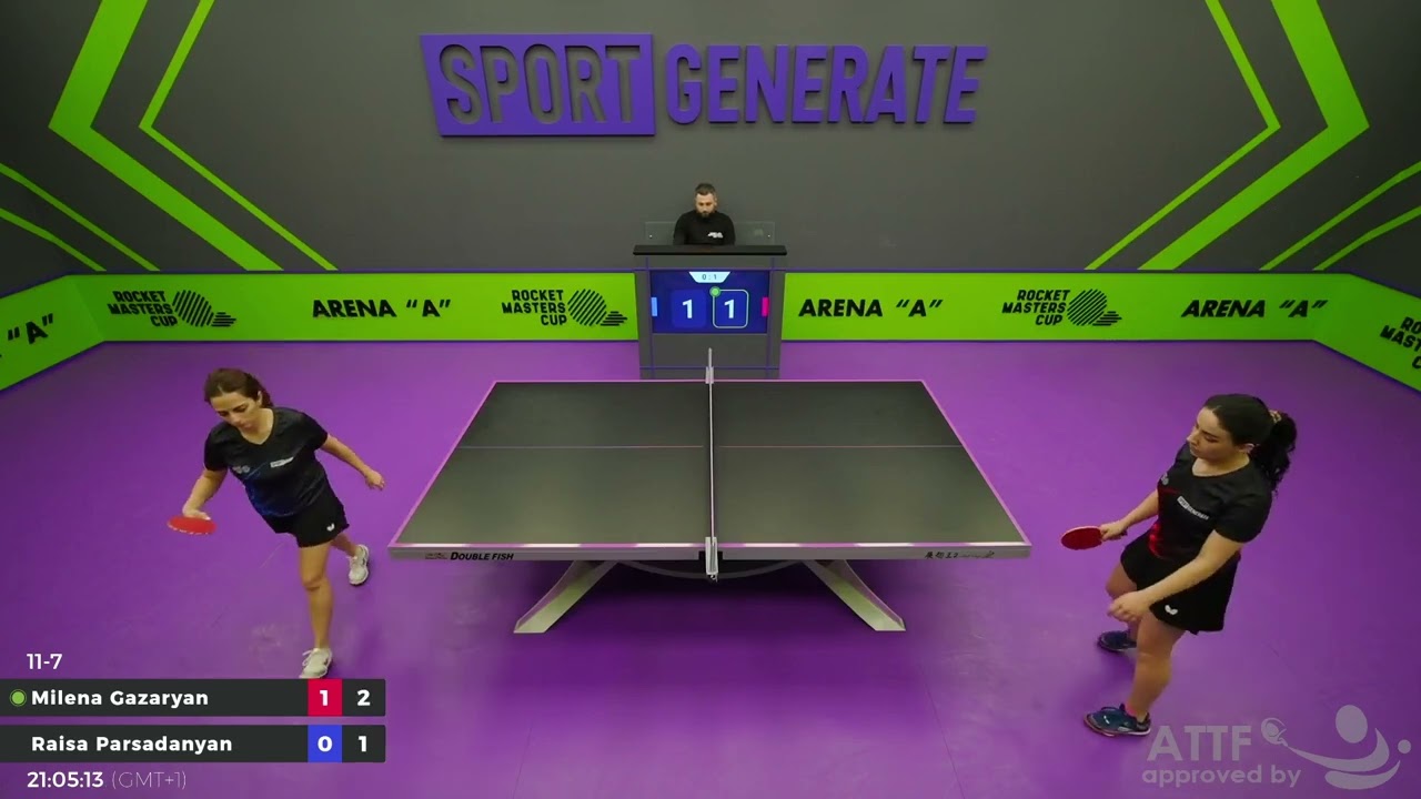 Table Tennis | M.Gazaryan - R.Parsadanyan | 27.02.2026 21:00 (CET) | RMC.W 35350431