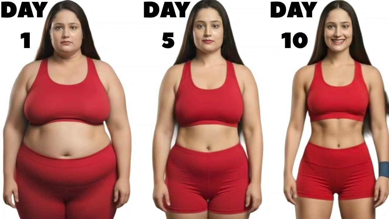 Only 5 Minutes Easy Standing Exercises For Beginners To Lose Belly and Thighs  Fat At Home 
