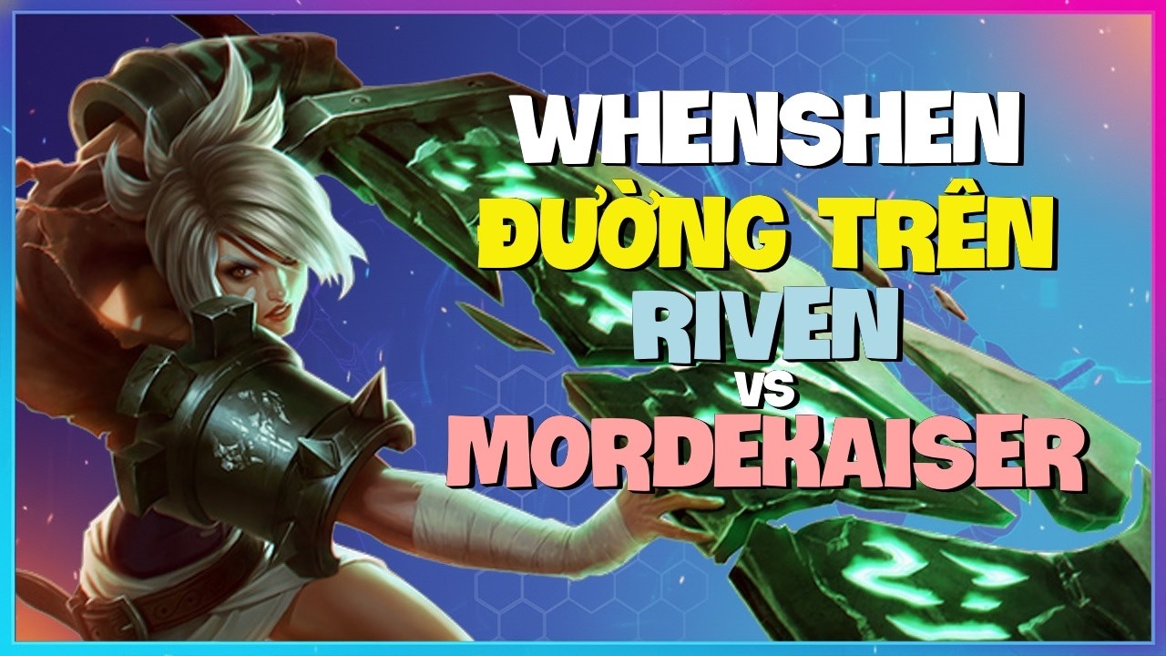 Rank 1 Riven : Khi Gã Này HỦY DIỆT Mordekaiser Bằng COMBO SẠCH - Vietsub