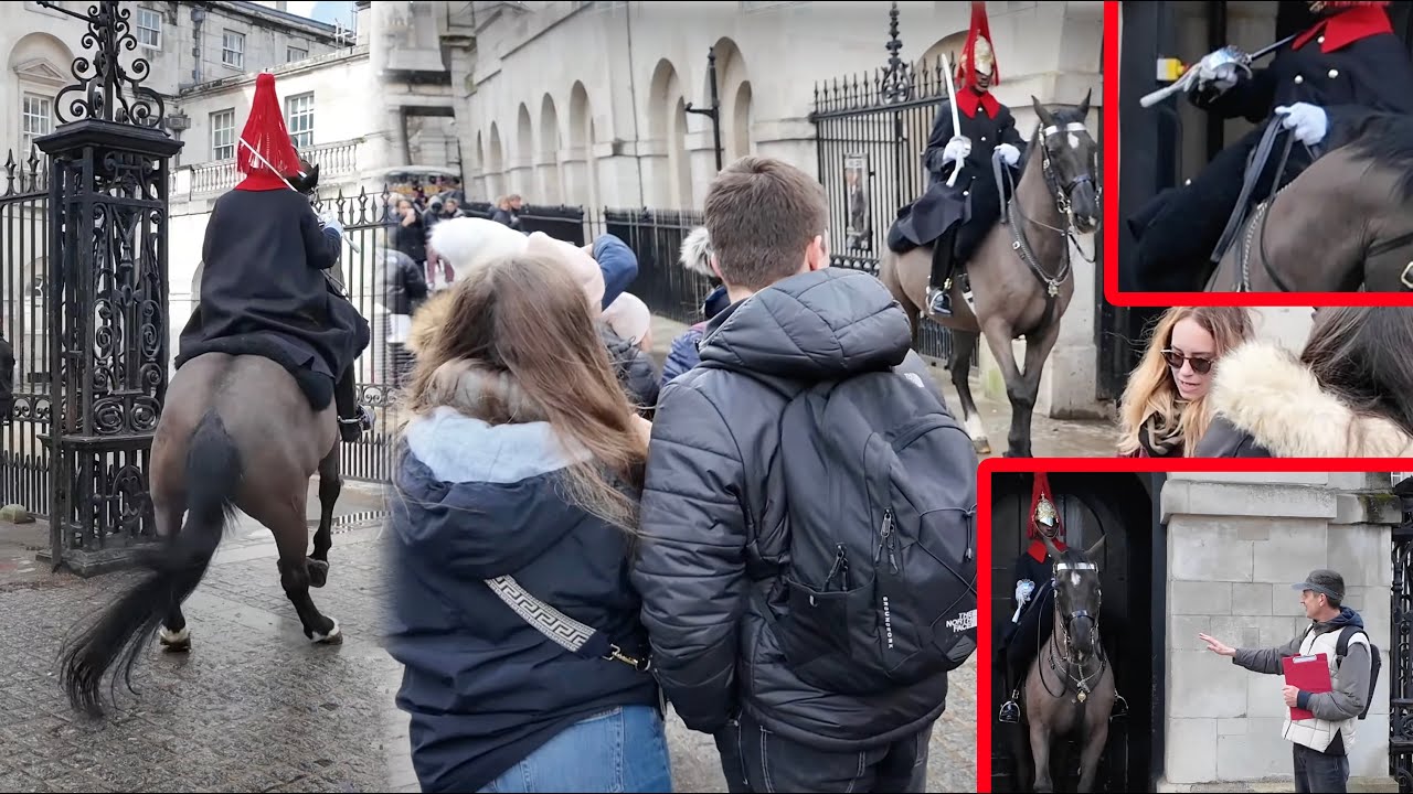SHOCKING!! 😱😮 Horse GOES CRAZY!! Guard PRESSES the PANIC BUTTON for HELP!!