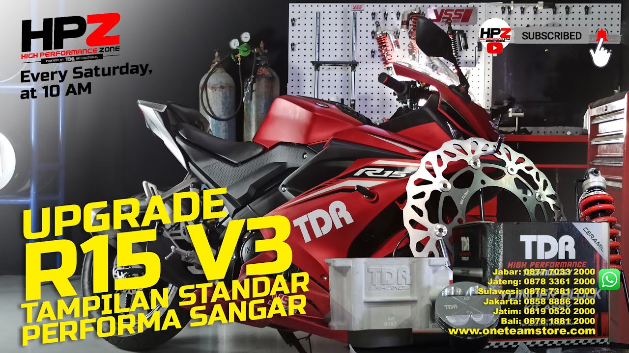 Bore Up R15 V3 Bertenaga Siap Ngegas!