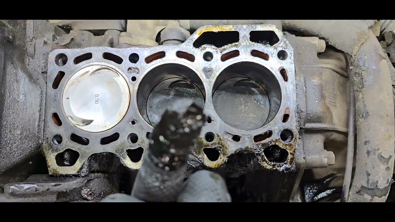 Chevrolet Spark (F8CV 0.8l)Замена прокладки ГБЦ