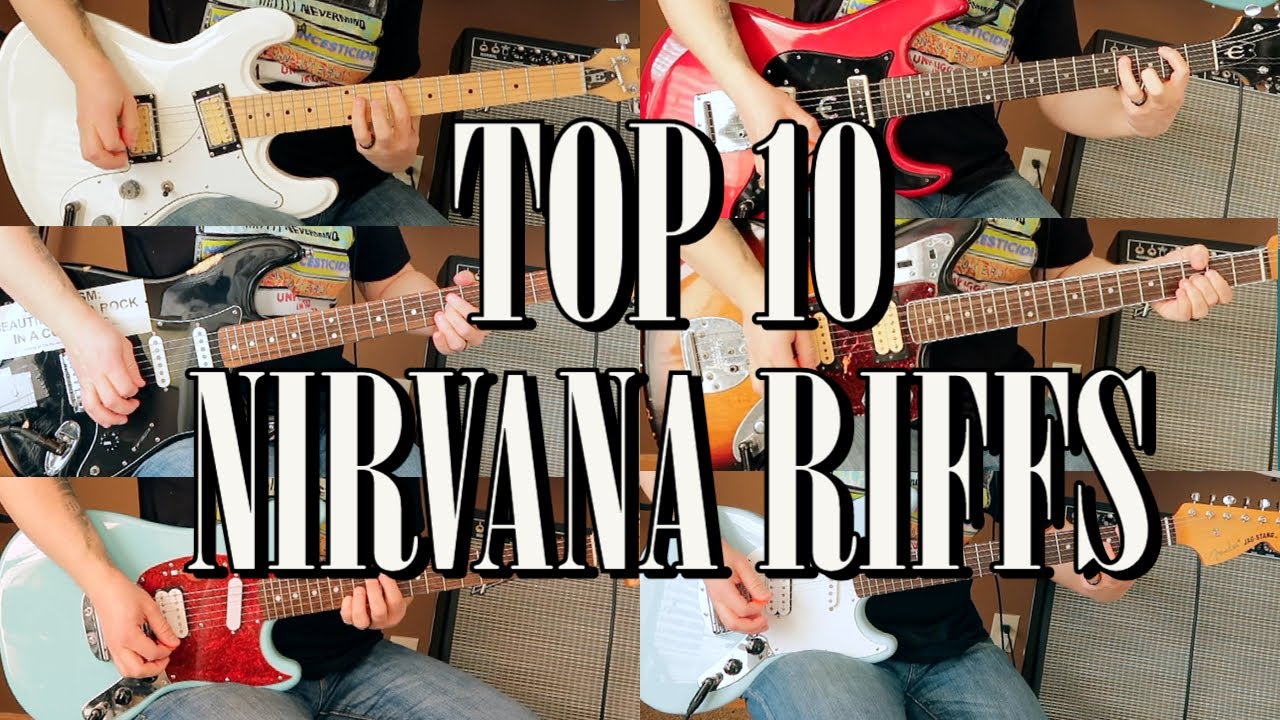 Top 10 Nirvana Riffs on 6 Kurt Cobain Guitars
