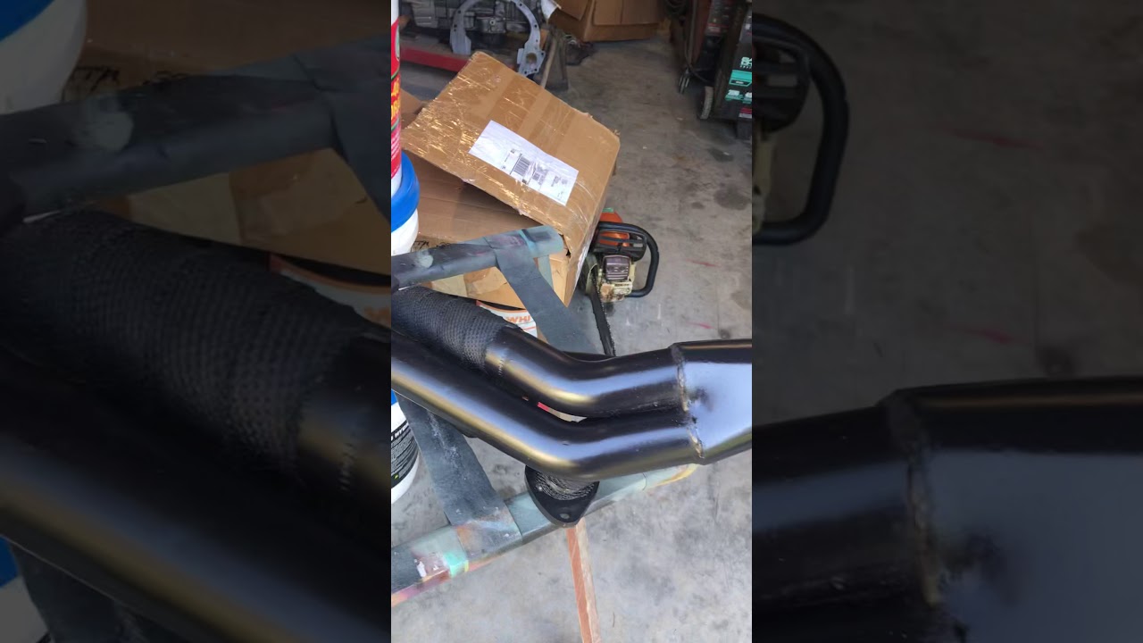 Black Titanium exhaust wrap vs Titanium exhaust warp vs Black Fiberglass Exhaust wrap