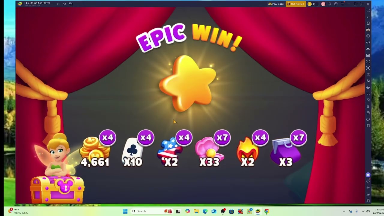 Disney Solitaire Level 280 Completed | Aladdin Scene Epic Mode | Smart F2P Strategy