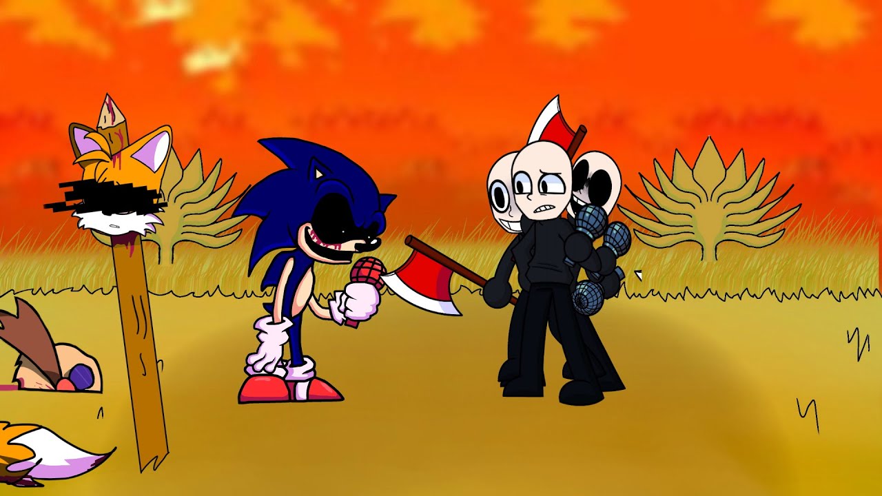Friday Night Funkin' - Sonic.EXE Vs Eteled (ETELED GOING BERZERK ON SONIC.EXE) FNF MODS