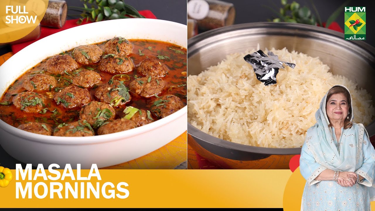 Gulati & Zafrani Koftay | Masala Morning | Chef Shireen Anwar | 28 Aug 2023 | MasalaTv