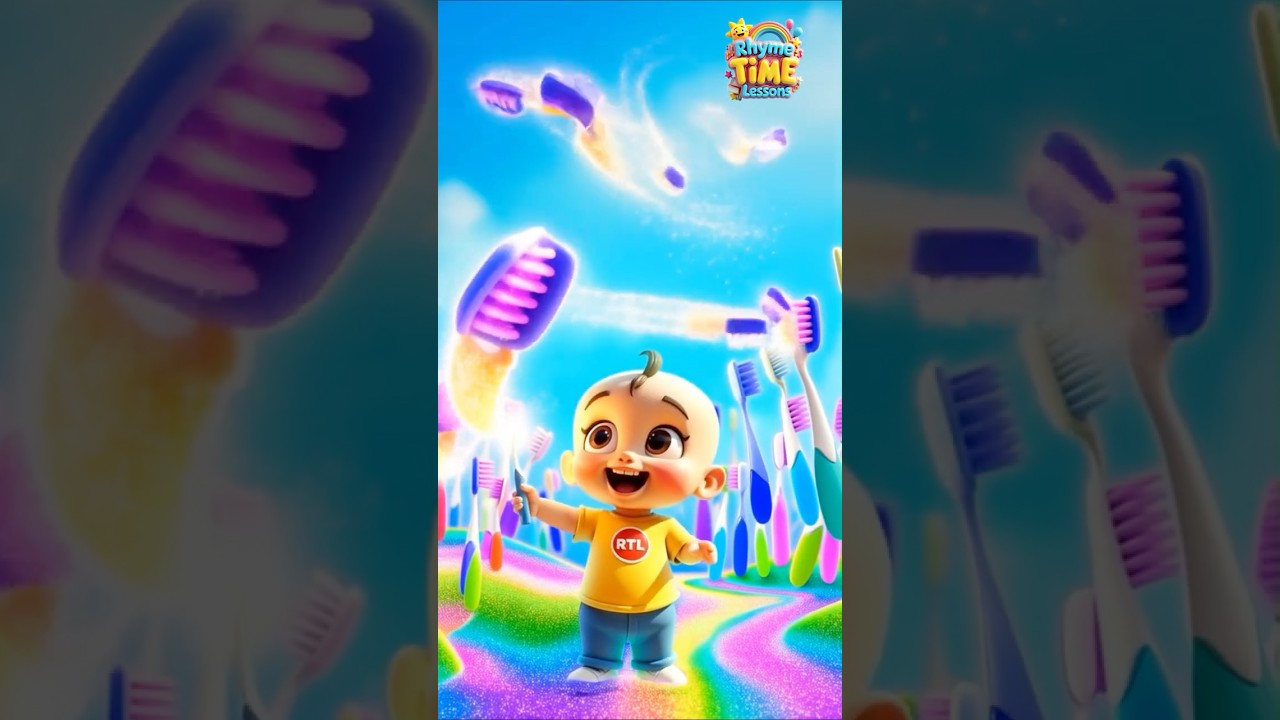 Brush Brush Brush Song | Brush Karo My ToothBrush Hindi Nursery Rhyme for Kids 
