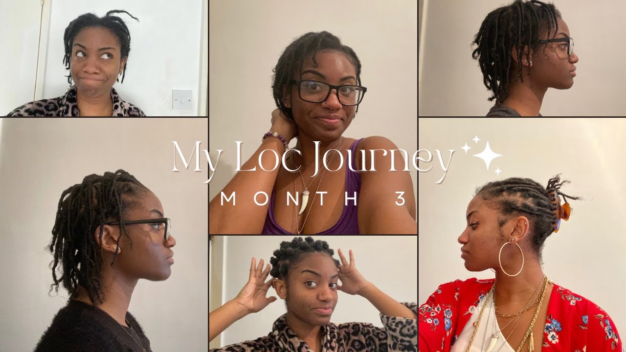 My Loc Journey! Month 3 | Weekly Journal | Comb Coils Starter Locs 2023