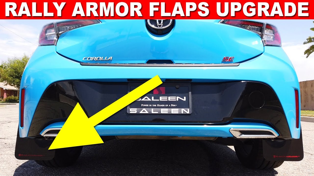 Toyota Corolla Rally Armor Mud Flaps (Install & Review E210 Hatchback 2019-2024)