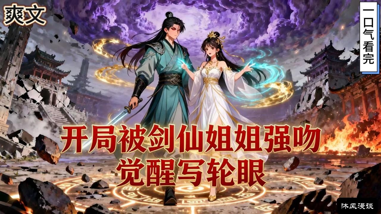 完结《开局被剑仙姐姐强吻觉醒写轮眼》江离穿越到一个修仙世界，开局父母双亡，悲哀的是，江离这具身体是个废物，但还好他觉醒了抽奖系统，开局抽中写轮眼……#動漫 #穿越#有声漫画#爽文#玄幻 #无敌