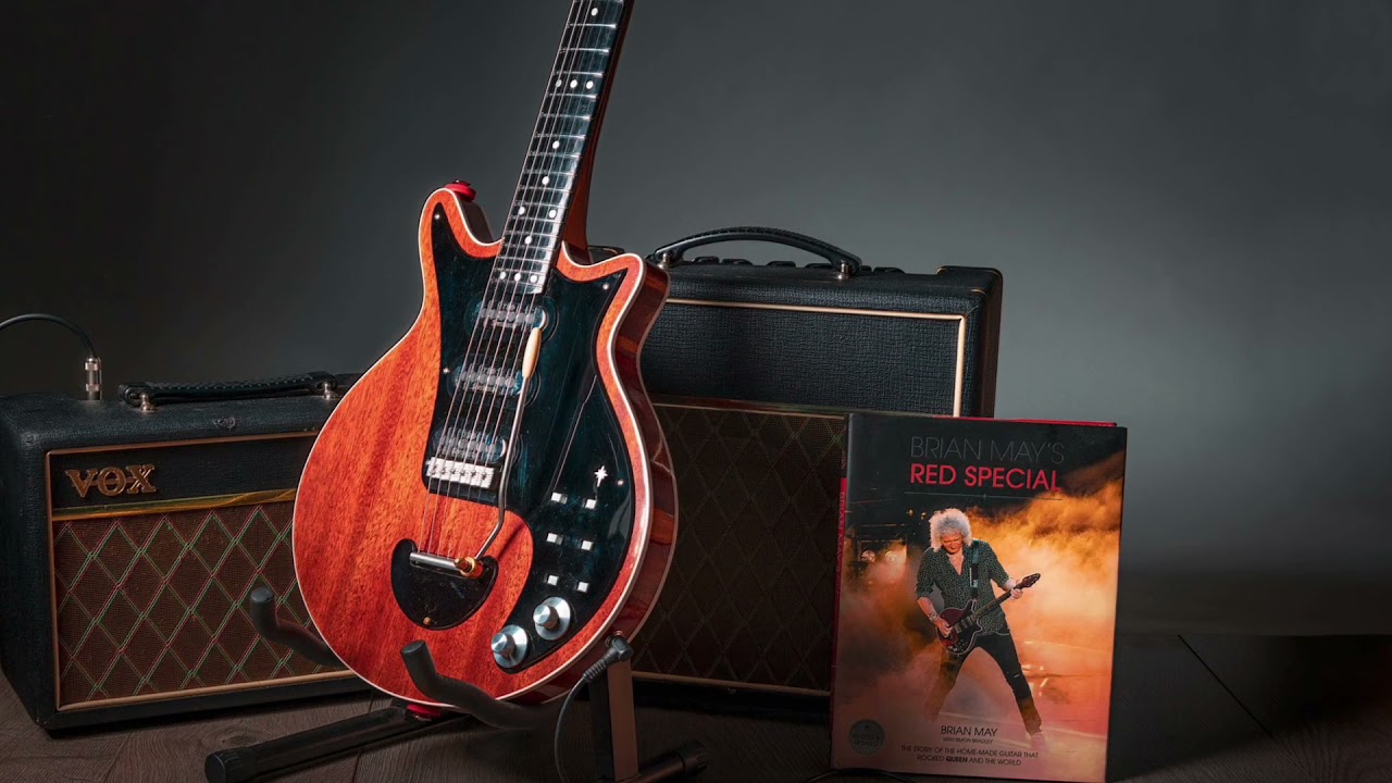 Short compilation video of my Home scratch Build Red Special guitar