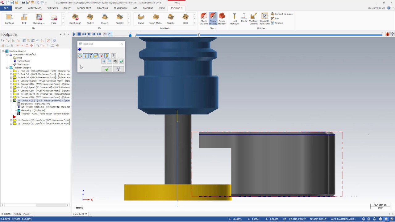 What's New 2018 Circle Mill Undercuts