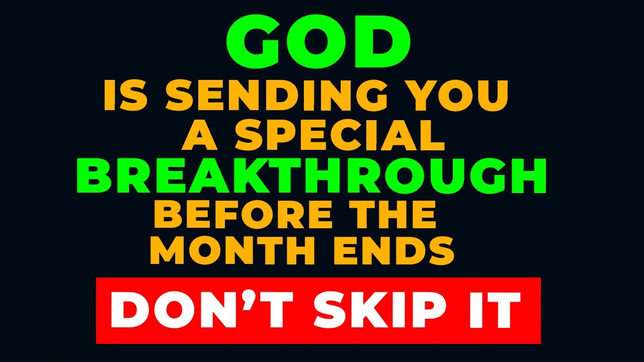 GOD WILL SEND YOU SPECIAL BLESSINGS BEFORE THE MONTH ENDS | Powerful Miracle Prayer For Blessings