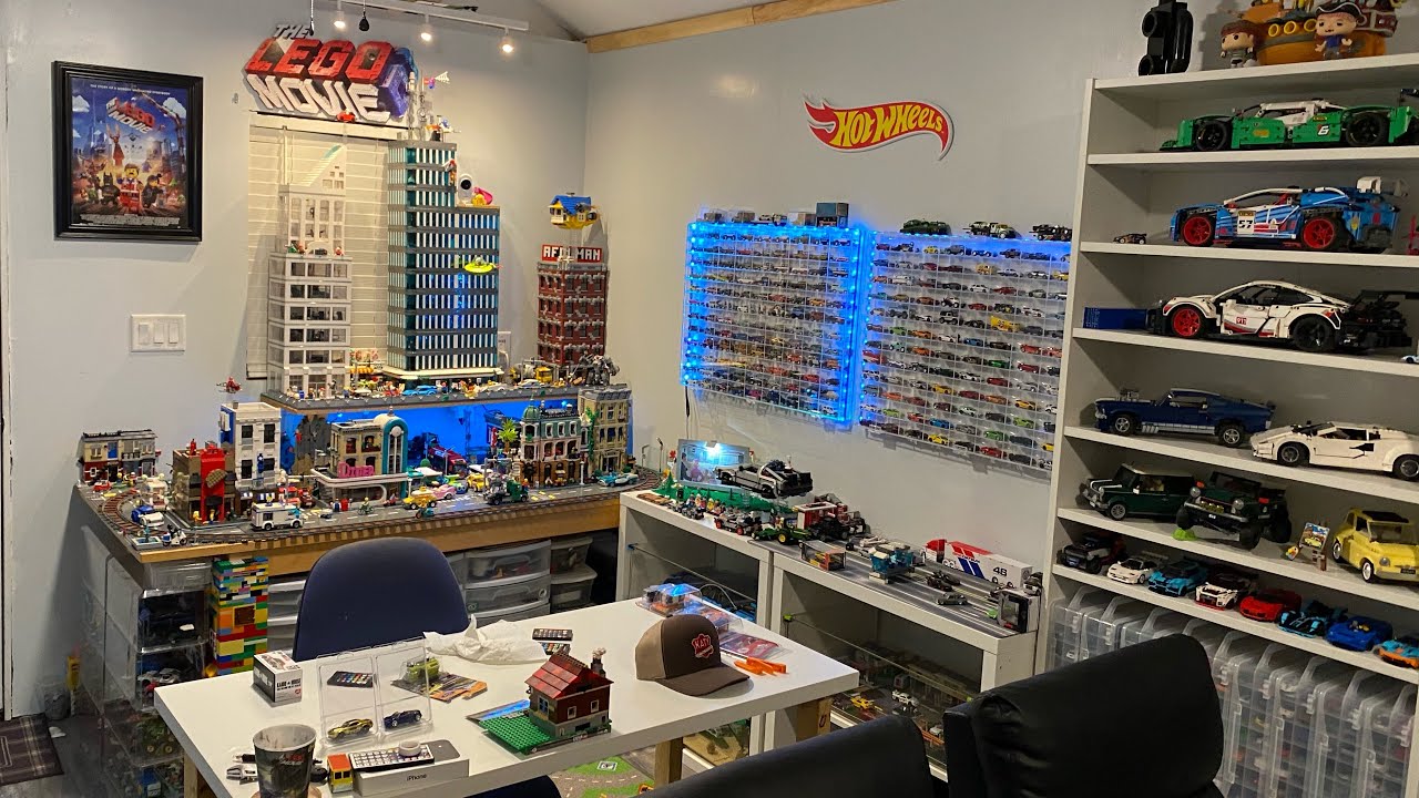 Lego City Update! Game / Theater Room Tour!