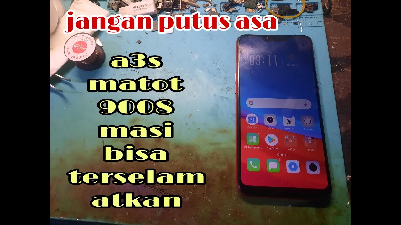 oppo a3s matot | 9008 emmc