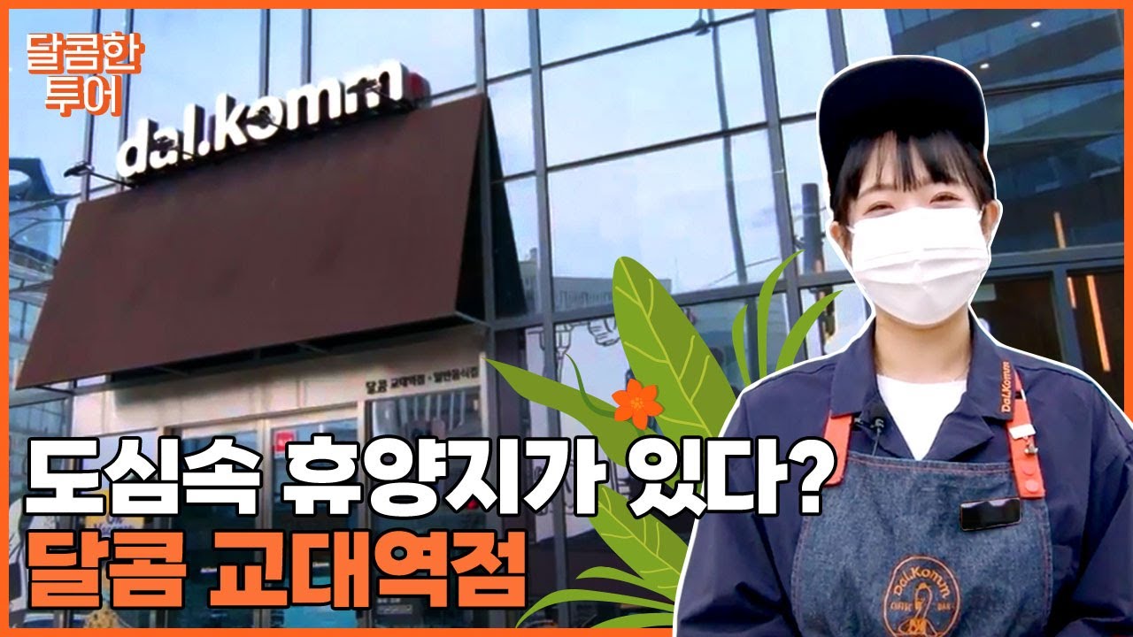 도심속 휴양지가 있다고? 달콤 교대역점에서 즐기는 달콤한 휴식🌱[달콤한 투어 EP. 1]