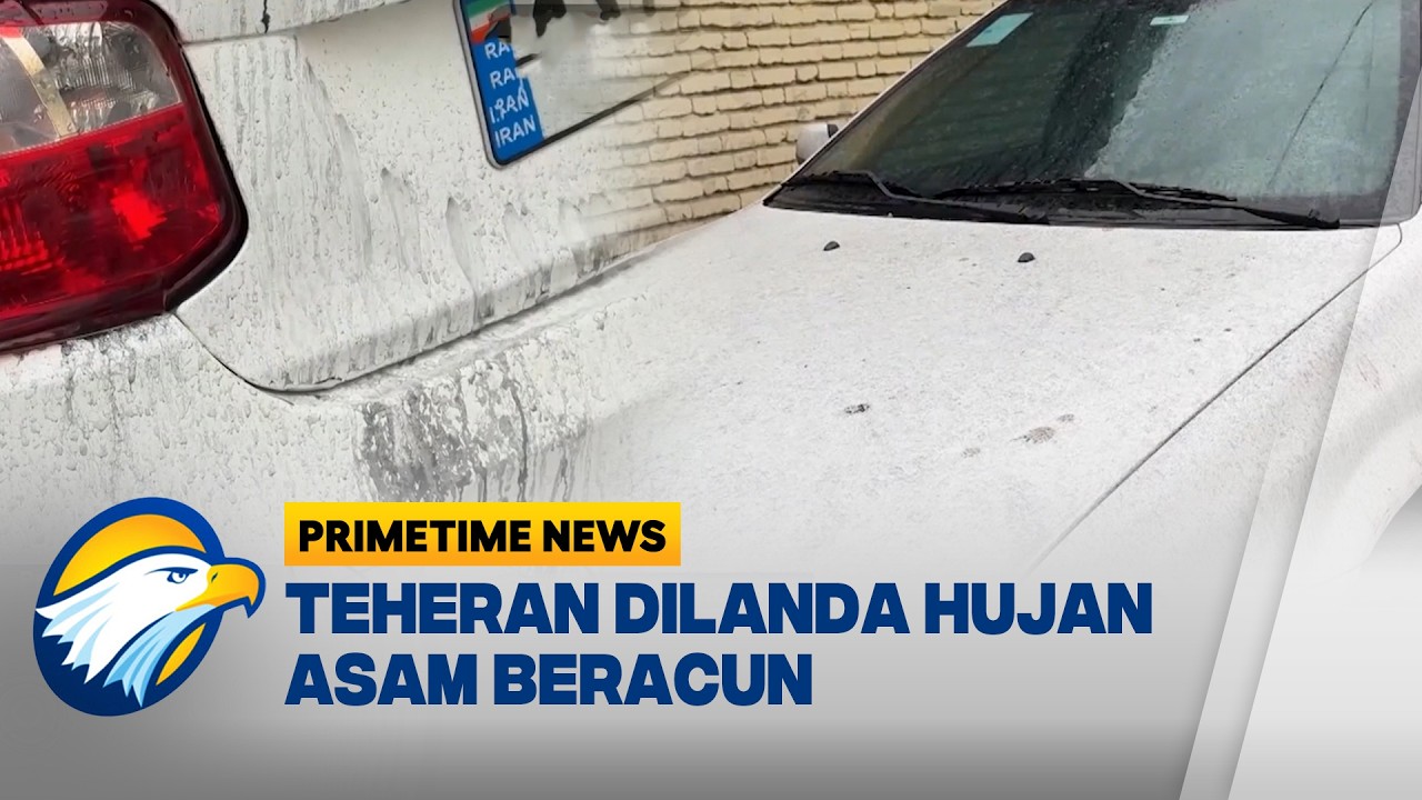 Hujan Asam Beracun di Iran Akibat Agresi AS Israel - [Primetime News]