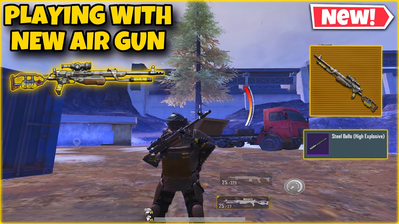 Metro Royale Playing With New Air Gun Its Like Slap Gun ? / PUBG METRO ROYALE CHAPTER 18