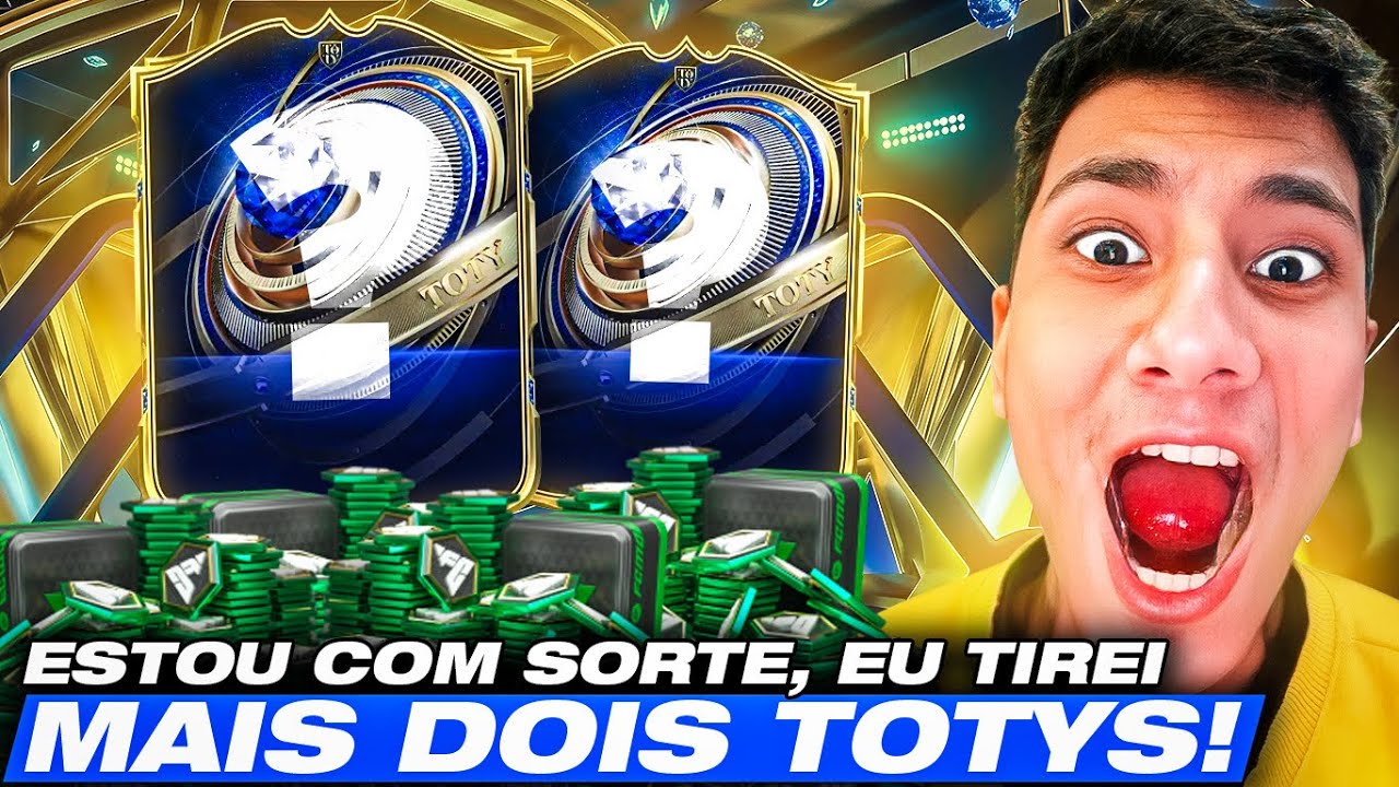 SUPER PACK OPENING E VEIO DOIS TOTYS!