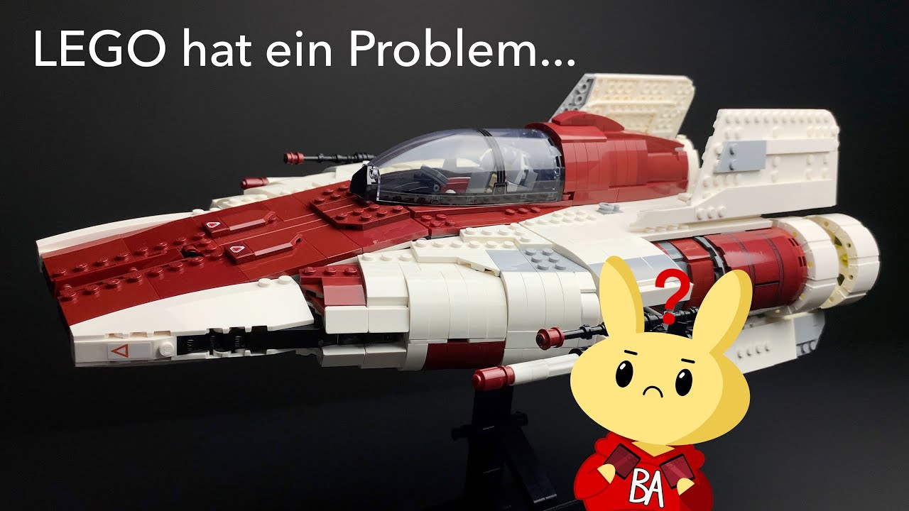 Der Grund für das Farbproblem von LEGO! LEGO Star Wars UCS A-wing Review 75275