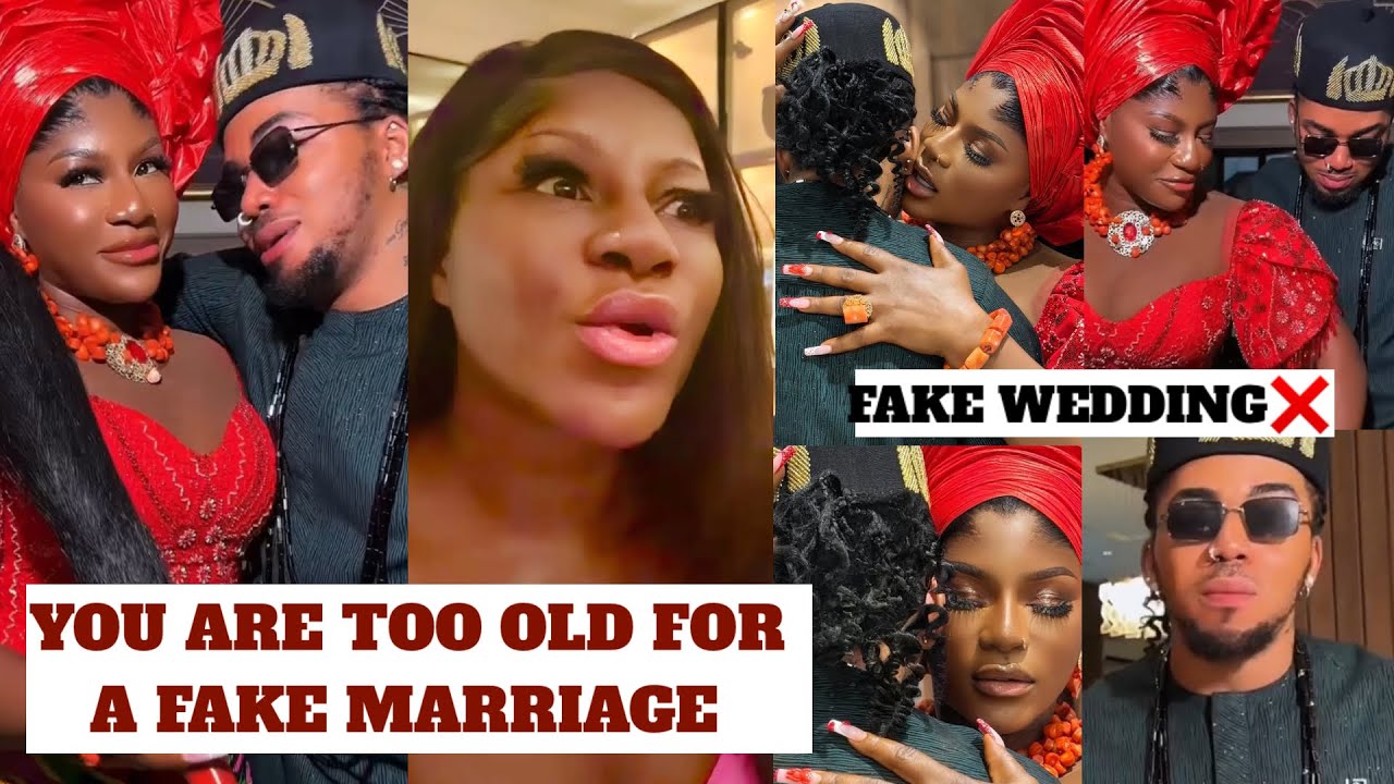 Actress Destiny Etiko In TROUBLE Over Fake WEDDING Shoot With Popular Singer Excess Van Truth Out!!