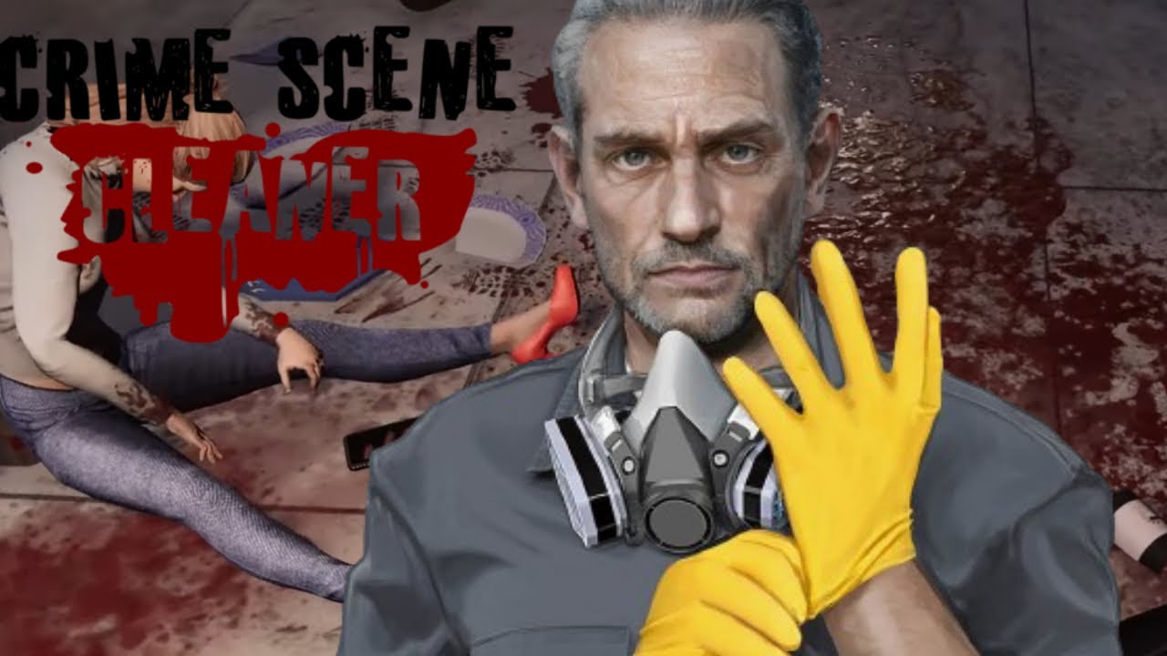 闇の清掃ゲーム『Crime Scene Cleaner』犯行現場のおそうじ！