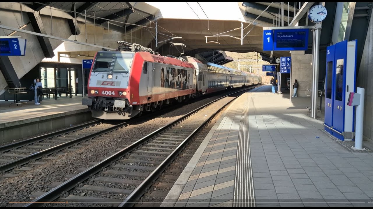 RE 463 zu Rodange op der Gare Pafendall-Kirchbierg