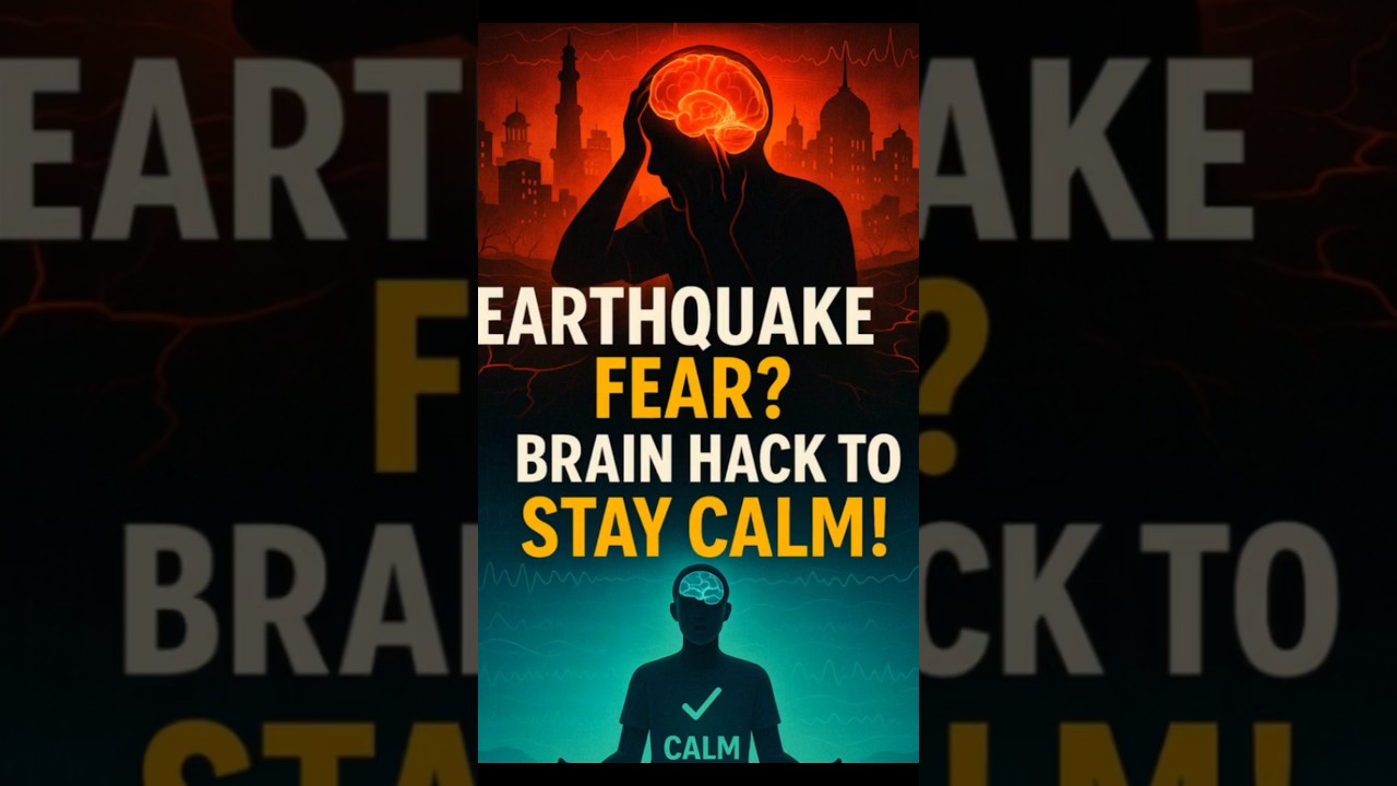 Delhi Earthquake Tremors Spark Panic: Brain's Fear Response & Quick Calm Hack #EarthquakeDelhi
