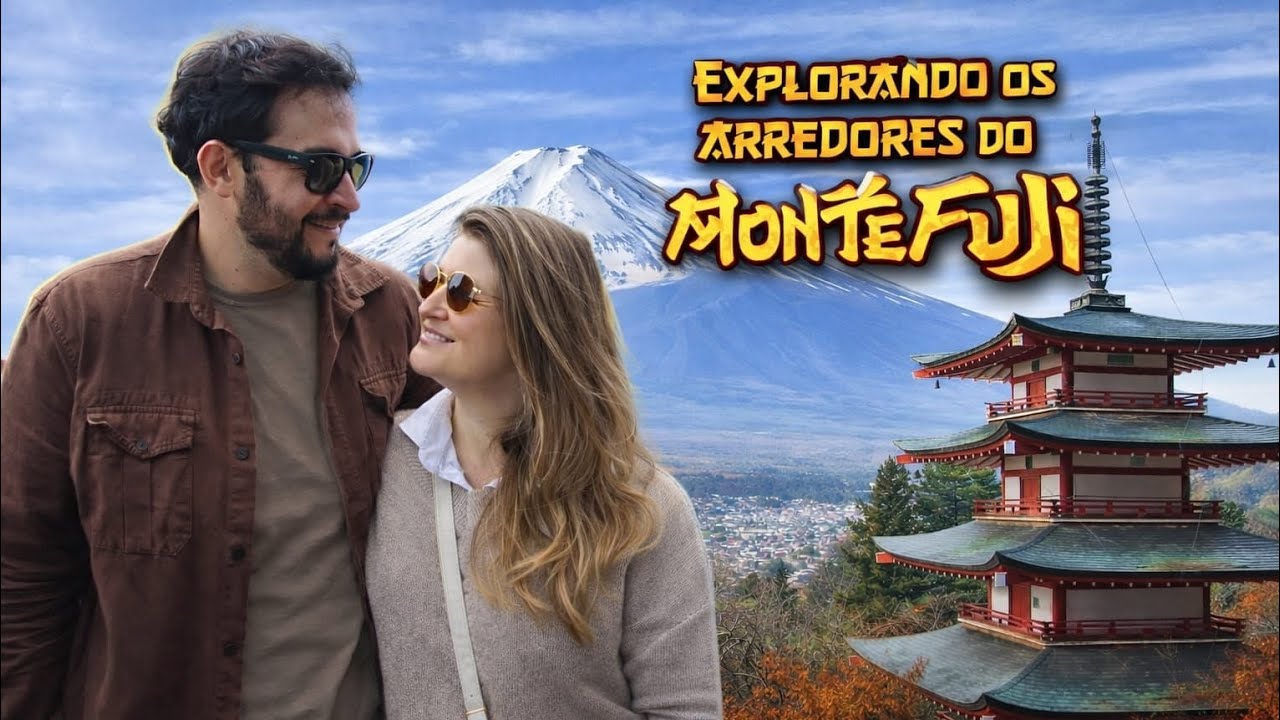 Explorando os arredores do Monte Fuji