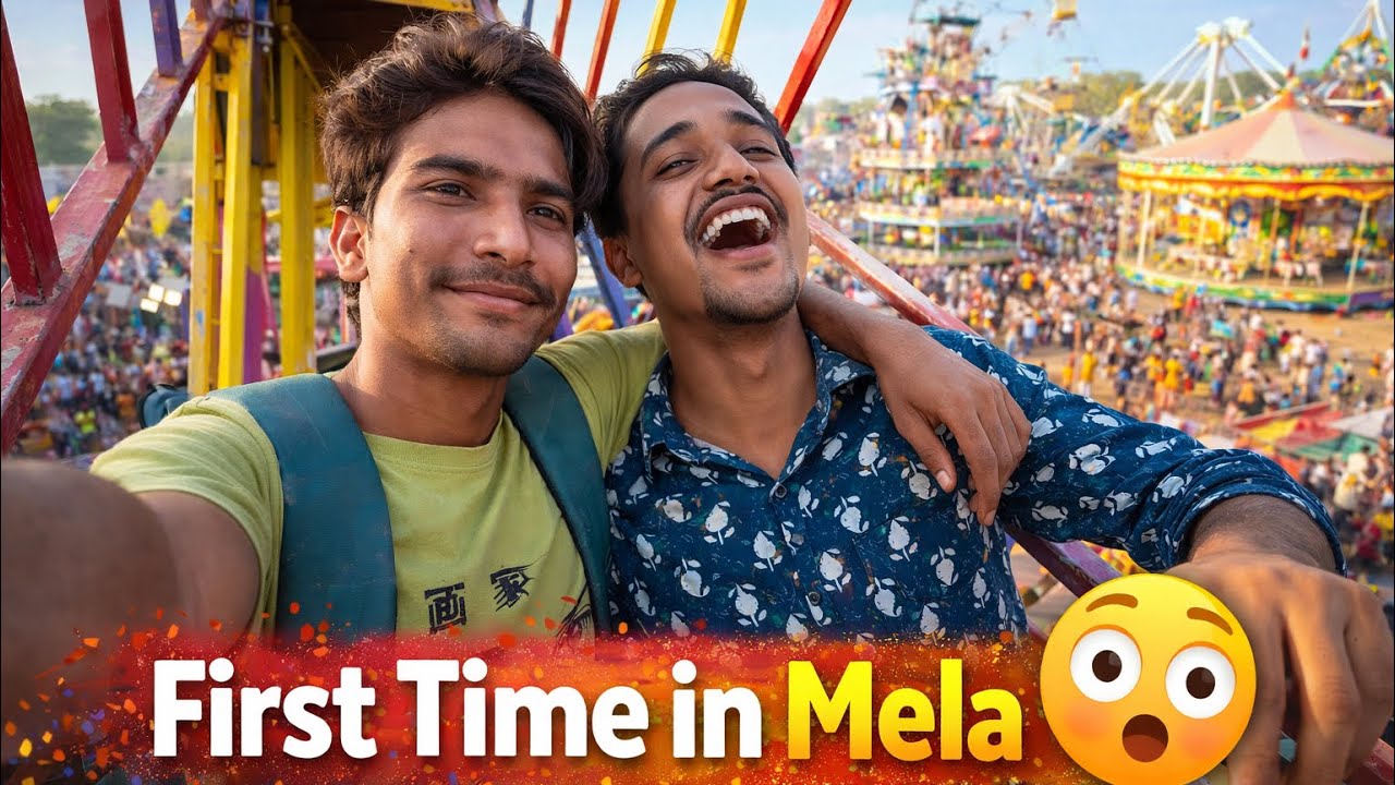First Time Mela Mein 😍 | Dosto Ke Saath Full Masti 🎡