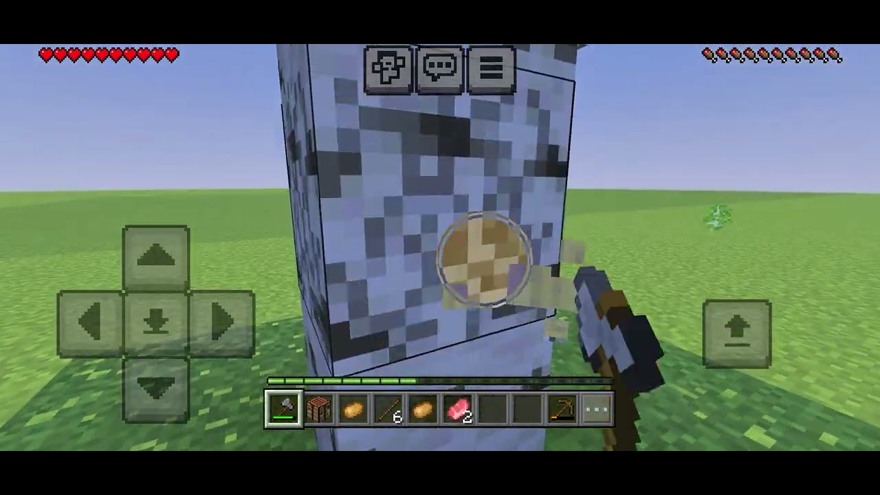 Minecraft pocket edition superflat survival pt1