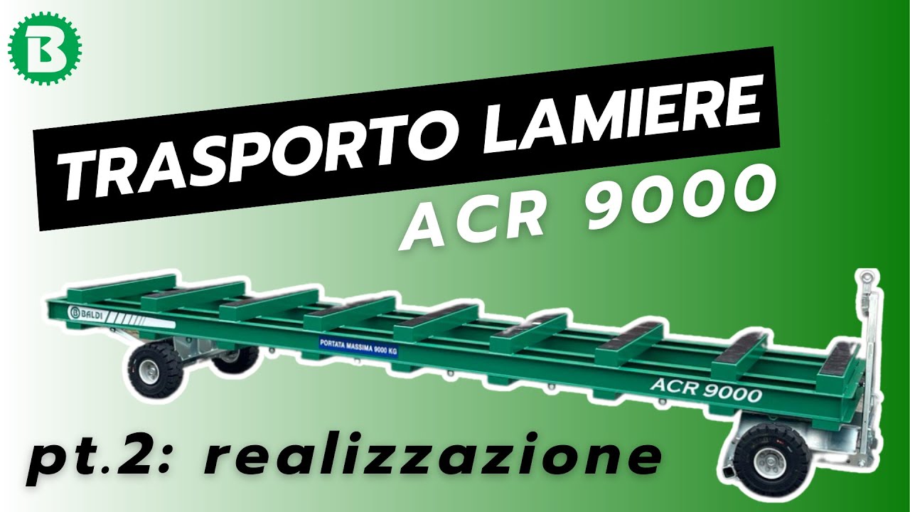 Rimorchio trasporto lamiere ACR9000