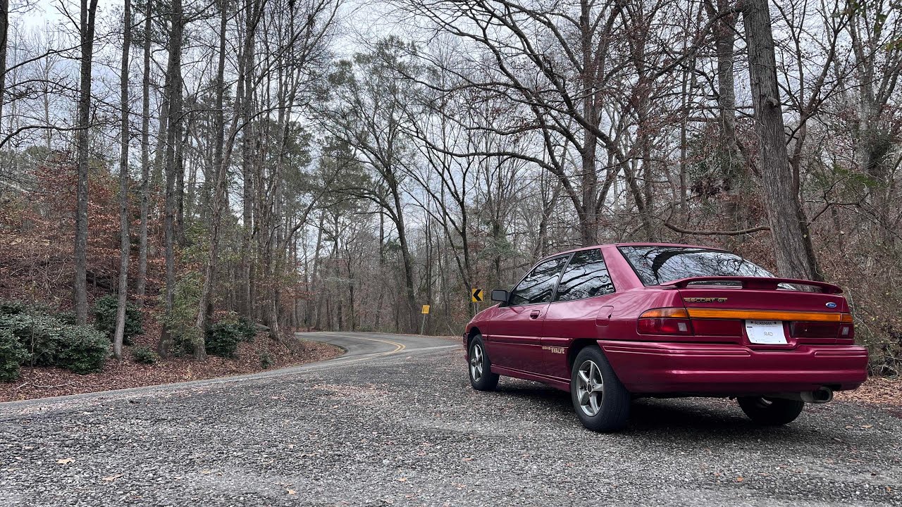 Finally Driving My Escort GT on the Backroads!!! (Ford Escort GT POV Drive)