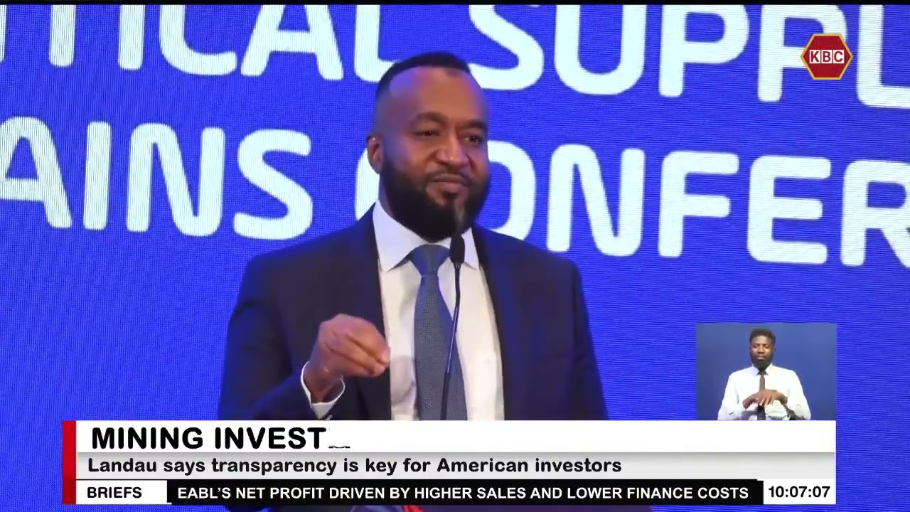 Joho : Critical infrastructure being developed in mineral rich regions