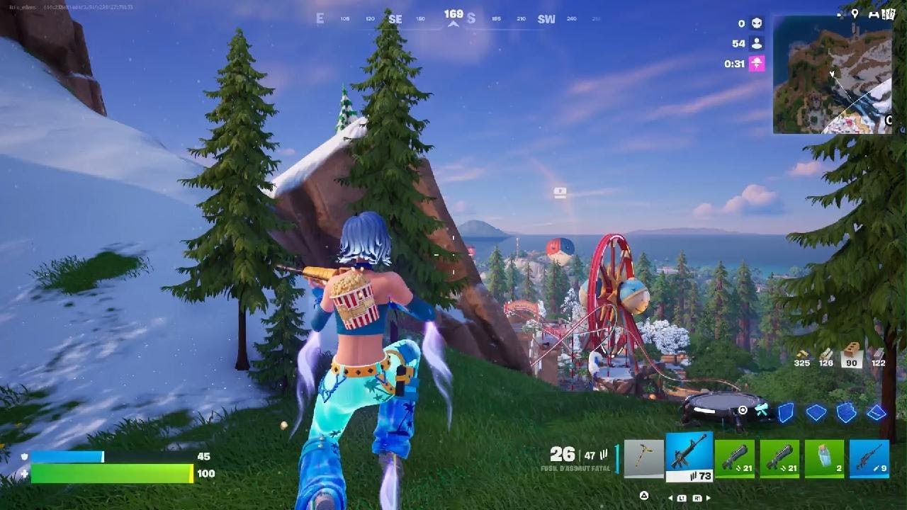 Fortnite_20260110 top 1 alors que je faisais juste les défis du voyageur noir