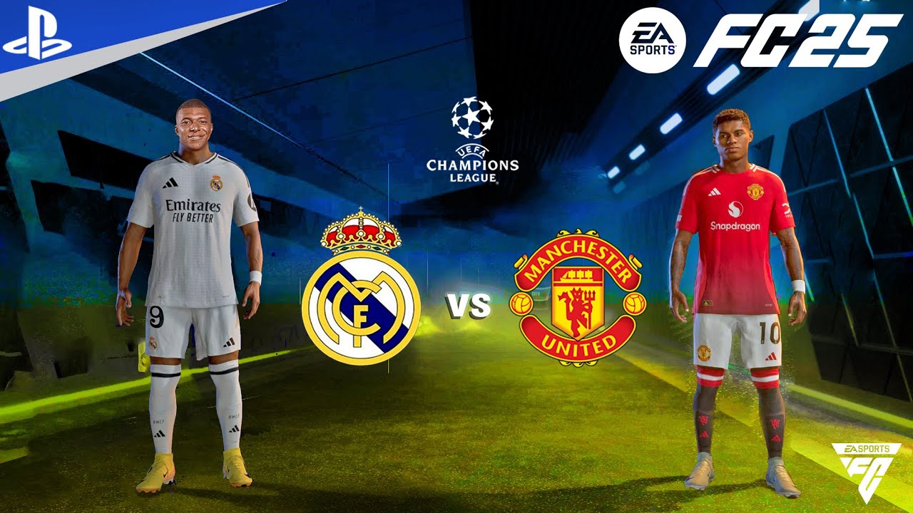 FC 25 - Real Madrid vs Manchester United - UEFA Champions League Final Match | PS5™ 4K