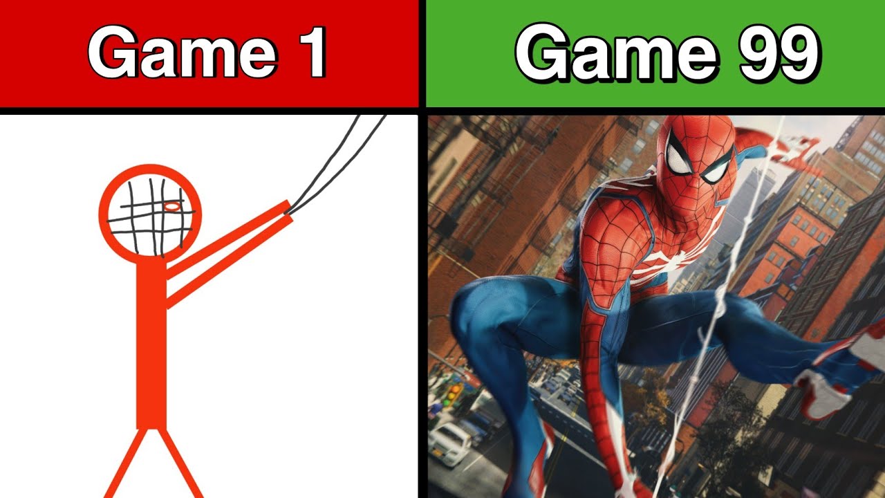 I PLAYED All SPIDER-MAN GAMES ON MY PHONE