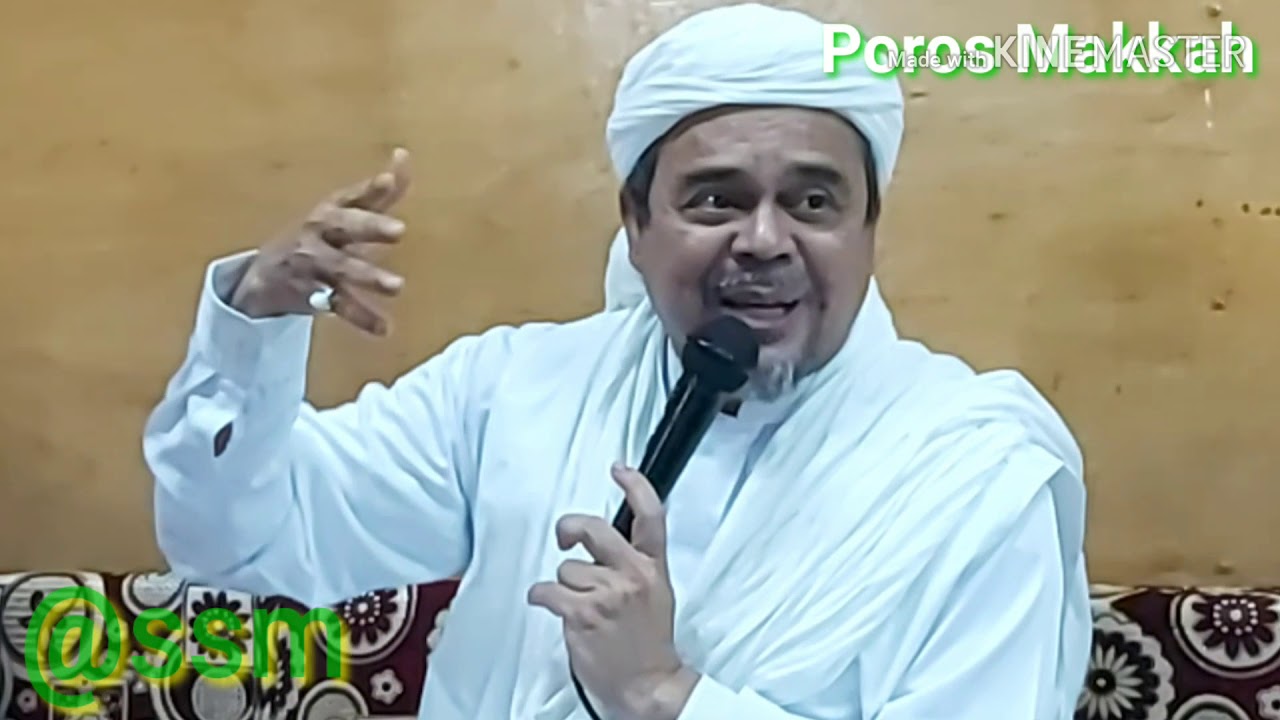 HABIB RIZIEQ. SABAR MENGHADAPI UJIAN DAN COBAAN ADALAH BAGIAN DARI TAQORRUB ILALLOH