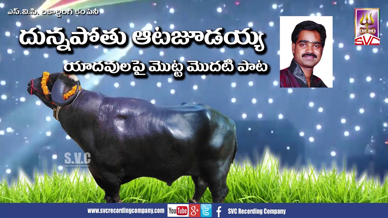 Dunnapothu Aatachoodayyo// Yadav Sadar Song // SVC Recording Company//