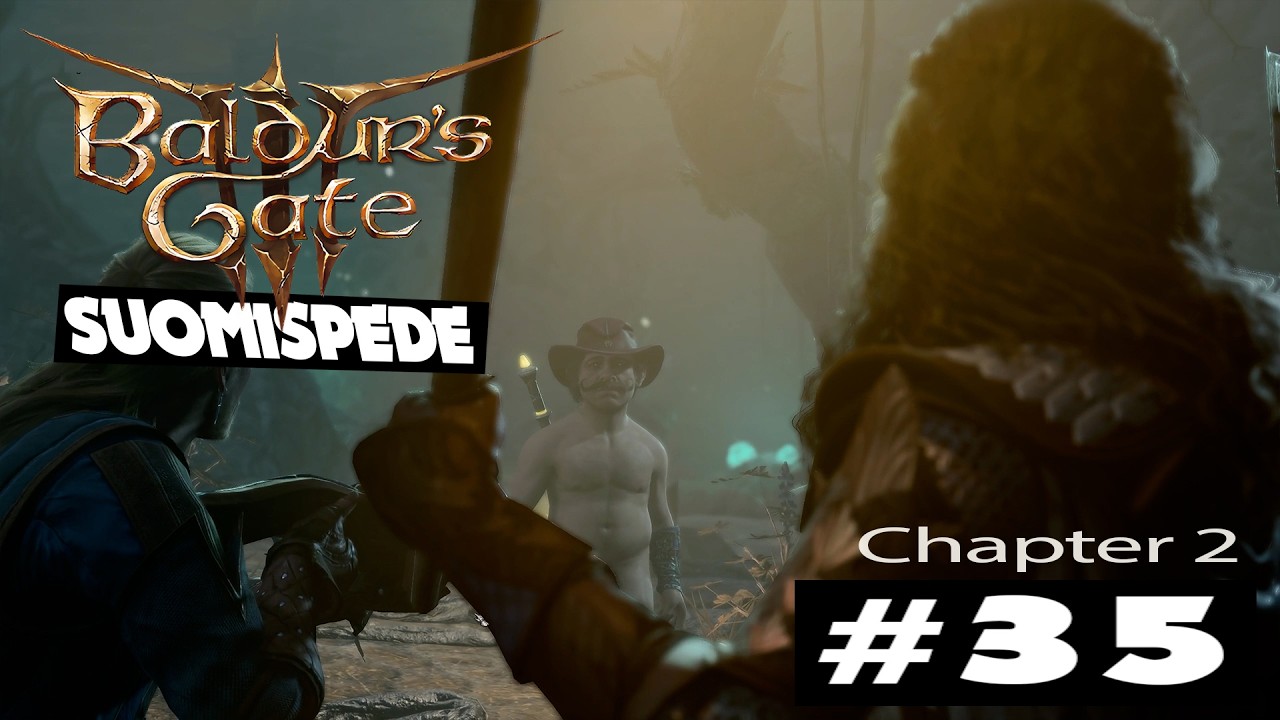 BALDUR'S GATE 3 - #35 - Astutaan Sharin temppeliin ja mähistään kypäräpäisten luurankojen rinnalla