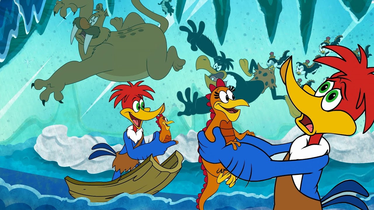 Woody provoca una avalancha | El Pájaro Loco | Dibujos Animados en Español